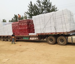 湖北建工集团定做桃型柱护栏30000米分批发货